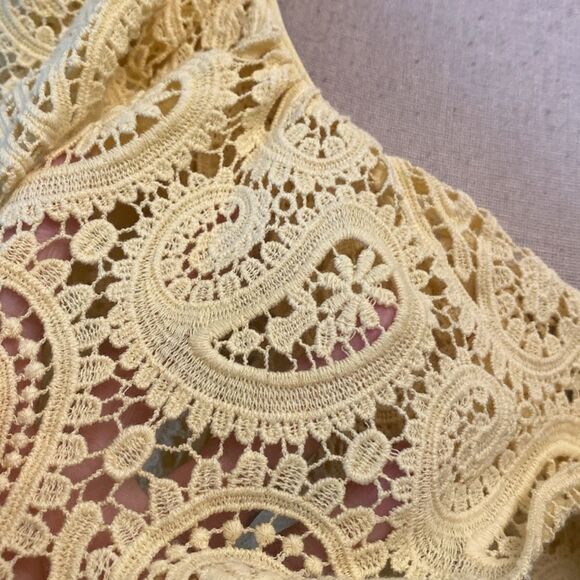 ROTATE Birger Christensen Carmen lace trimmed bodysuit, US8 - Picture 9 of 16